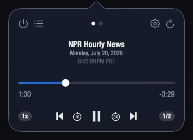 Hourly News on Mac